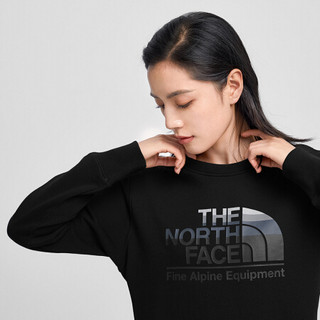 TheNorthFace北面卫衣女户外舒适柔软上新|5JVN JK3/黑色 L