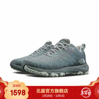 TheNorthFace北面徒步鞋女户外防水抓地上新|4PFP MX3/蓝色/灰色 38