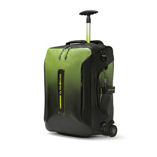 Samsonite/新秀丽拉杆箱时尚简约行李箱软箱轻盈大容量拉杆背包两用 KA2黑色/黄色