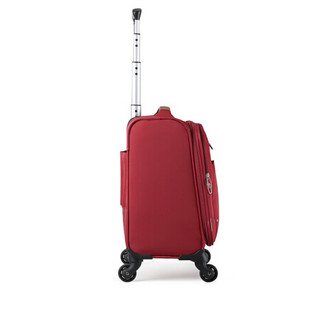 Samsonite 新秀丽 经典简约商务防泼水登机旅行箱 TD4*00002 红色 18英寸