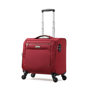 Samsonite 新秀丽 经典简约商务防泼水登机旅行箱 TD4*00002 红色 18英寸