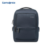 新秀丽（Samsonite）双肩包简约时尚背包旅行包电脑包深蓝色TU9