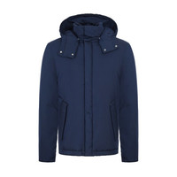 KENZO 凯卓 高田贤三 KENZO 20秋冬 男士深蓝色连帽棉服外套 FA6 5OU223 1NE 76 L码 180/88A