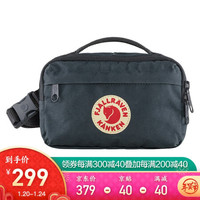 北极狐单肩包女腰包Kanken Hip Pack街头时尚大容量男女斜挎包 23796-560海蓝色