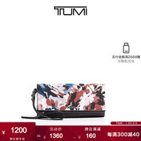 TUMI/途明Voyageur系列潮流印花女士长款翻盖拉链钱包 印花/0196380BFL