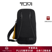 早春新款TUMI/途明Tahoe系列潮流撞色便携男士胸包 黑色/0798683D