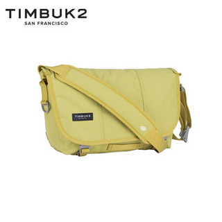 TIMBUK2邮差包单肩包男纯色经典信使包防水反光休闲潮流斜挎包男女 竹绿/鸽灰色Flight经典款 M