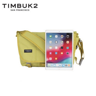 TIMBUK2邮差包单肩包男纯色经典信使包防水反光休闲潮流斜挎包男女 竹绿/鸽灰色Flight经典款 M