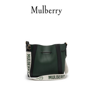 Mulberry/玛珀利秋冬新款Millie 女士经典绿小号单肩托特包HH6376