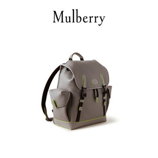 Mulberry/玛珀利2021春夏Heritage 新款男士牛皮双肩包HH6799 炭灰色