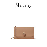 Mulberry/玛珀利2021春夏新款Amberley 手拿包链条单肩包RL5840 浅粉肉色
