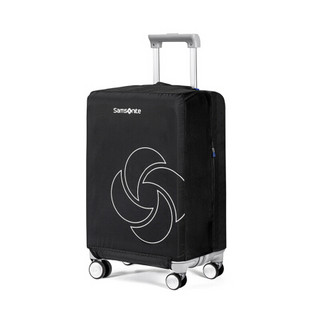 Samsonite 新秀丽 拉杆箱箱旅行箱套行李箱保护套可折叠大号黑色HC1