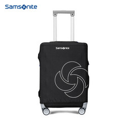 Samsonite 新秀丽 拉杆箱箱旅行箱套行李箱保护套可折叠大号黑色HC1