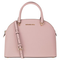 迈克·科尔斯（MICHAEL KORS） MK女包 EMMY系列牛皮革粉色单肩手提包 35T9GY3S3L BLOSSOM