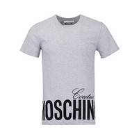 MOSCHINO 莫斯奇诺 灰色 短袖T恤 Z A0720 0240 1485 48男款