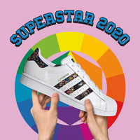 冬季新品 杨幂同款SUPERSTAR W 低帮女休闲鞋 女鞋 贝壳头小白鞋