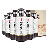 小糊涂仙 心悠然系列 地蕴优选 53%vol 酱香型白酒 500ml*6瓶 整箱装