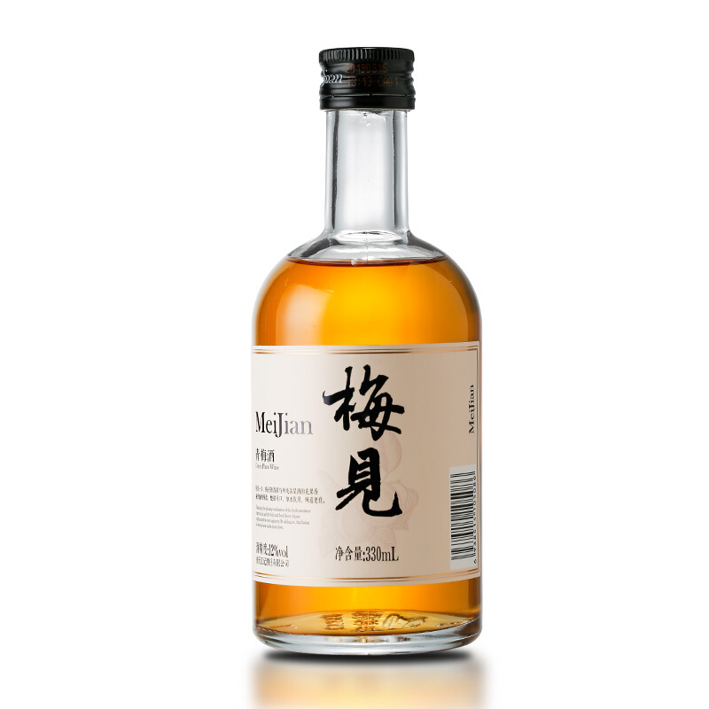 江小白梅见青梅酒12度梅酒果酒330ml单瓶装3件