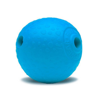 美国RW拉夫威尔ruffwear哈克玛高弹性嗖嗖球漏食球狗狗玩具球宠物互动训练 蒲公英黄 直径8cm