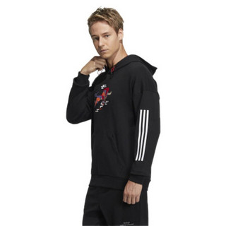 阿迪达斯 ADIDAS 男子 训练系列 CNY GFX  HS 运动 卫衣/套头衫 GP1839 L码