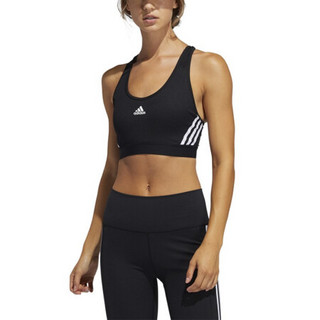 阿迪达斯 ADIDAS 女子 训练系列 BT 3S RIB BRA 运动 运动内衣 GL0570 M码