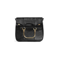 CELINE 思琳 女士皮革单肩包 188144BHC 38NO 黑色 中号