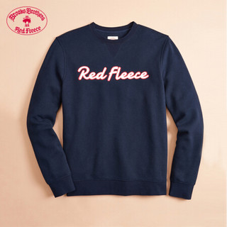 Brooks Brothers/布克兄弟男士20春新Red Fleece系列大字母卫衣 4004-藏青色 L