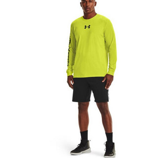 安德玛官方UA Hoops男子长袖上衣Under Armour1361948 黄色772 M