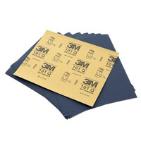 3M 砂纸 101Q 研磨砂纸 水磨砂纸 钣喷维修 汽车打磨抛光漆面砂纸 yzla P800 10张