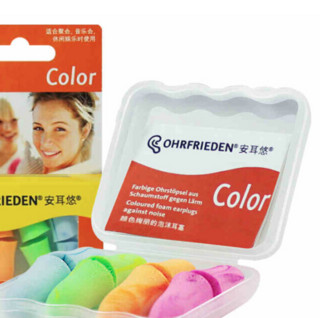 OHRFRIEDEN 安耳悠 耳塞OHRF-09077 炫彩color 4副装