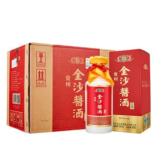 JINSHA 金沙 酱酒 五星 53%vol 酱香型白酒 500ml*6瓶 整箱装