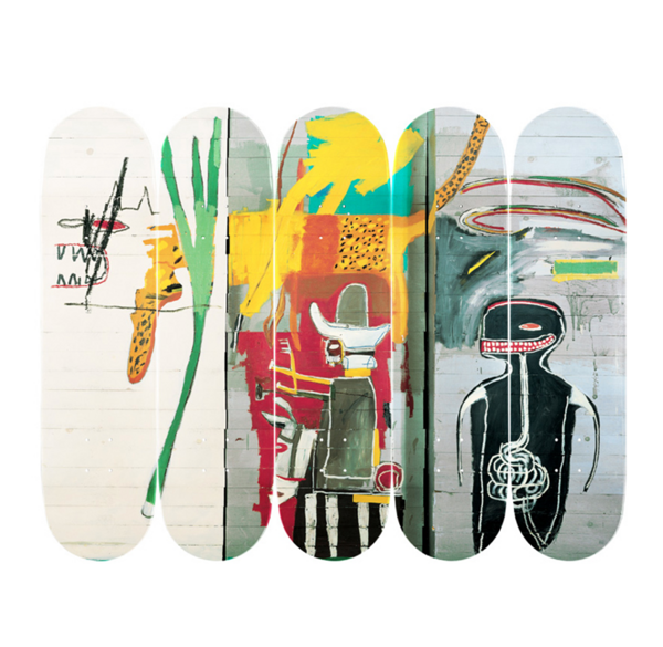 HOWstore The Skateroom装饰滑板Basquiat巴斯奎特5件套装