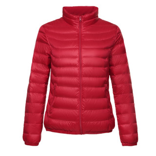 snow flying 雪中飞 女士短款羽绒服 x1601046 艳红色 m
