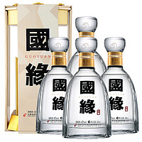 今世缘 白酒 国缘四开 4开 42度 500ml*4瓶 整箱装