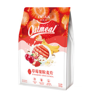 OCAK 欧扎克 草莓果粒麦片 400g