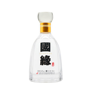 今世缘 国缘系列 国缘 四开 42%vol 浓香型白酒 500ml*2瓶 礼盒装