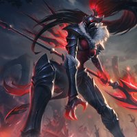 LEAGUE OF LEGENDS英雄联盟 英雄皮肤 黑暗骑士 卡莉丝塔