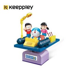 keeppley 哆啦A梦系列 K20401 时光机立体拼插模型 *3件