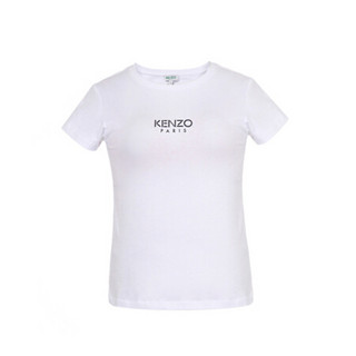 KENZO 凯卓 女士圆领短袖T恤 FA5 2TS710 937 01 白色 M