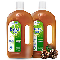 Dettol 滴露 消毒液 1.15L*2瓶 松木