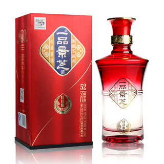 一品景芝系列 红淡雅 52%vol 芝麻香型白酒 500ml*6瓶 整箱装一品景芝