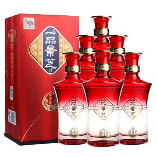 景芝 一品景芝系列 红淡雅 52%vol 芝麻香型白酒 500ml*6瓶 整箱装