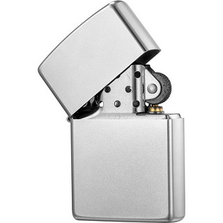 ZIPPO 之宝 经典系列 205 充油打火机 缎纱镀铬