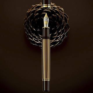 Pelikan 百利金 钢笔 M800 黑棕色 EF尖 单支装