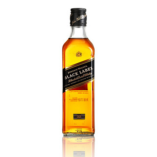 JOHNNIE WALKER 尊尼获加 12年 黑牌 调和 苏格兰威士忌 40%vol 375ml