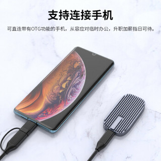 奥睿科(ORICO)移动固态硬盘SSD便携式 兼容Mac 幻影系列 CN210 240G