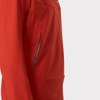 ARC'TERYX 始祖鸟 ASCENT攀登系列 Gamma Lt Hoody Men's 男子软壳连帽衫 赤道红 L