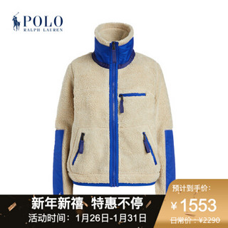 Ralph Lauren/拉夫劳伦女装 2020年冬季起绒布拉链夹克21937 250-棕色 XS