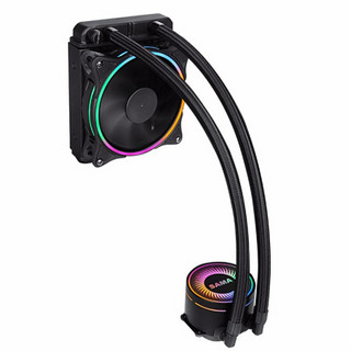 SAMA 先马 冰虹120A 120mm 一体式水冷散热器 RGB