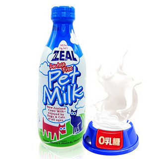 PLUS会员：ZEAL 宠物牛奶 1L 犬猫通用